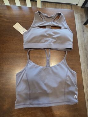 P'tula Sports Bra and Crop Tank Set